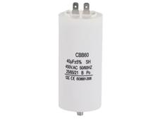 1pc CBB60 Capacitors 450VAC 40uf Replacement Start Capacitor With Fixing Stud