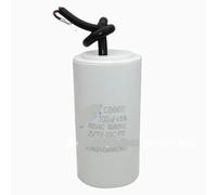 1pc CBB60 washing machine capacitance water pump dry dehydration startup capacitor 100UF 100X45MM white Capacitance Meters