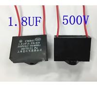 1pc CBB61 Start Capacitance 1.8uF 500V 50/60Hz for Fan Range Hood MQXFCZUX