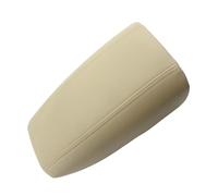 1pc Center Console Armrest Cover Leather Car Armrest Box Pad For Volvo S80 1999 2000 2001 2002 2003 2004 2005 2006 Chair armrests(Beige)