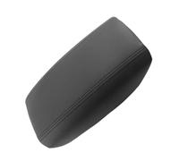 1pc Center Console Armrest Cover Leather Car Armrest Box Pad For Volvo S80 1999 2000 2001 2002 2003 2004 2005 2006 Chair armrests(Black)
