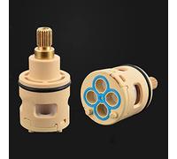 1PC Ceramic Disc Faucet Cartridge Replacement - 22/24/26/33/35/40mm Diameter, for Kitchen and Bathroom(E-26mm)