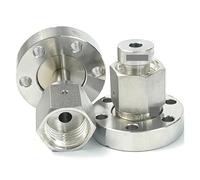 1PC CF16 to 1/2" VCO Male Coupler Adater SUS316L Stainless Steel Pipe Fitting Connector Water Gas Oil