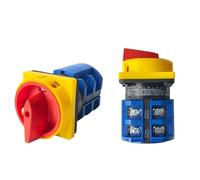 1pc Changeover Rotary Cam Switch Power Cut-off Combination Knob Padlock Master Control Circuit OFF-ON LW28 LW26GS-63/04-2