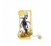 1PC Characters Metal Bookmark Game Bookmark with Chain for Game Fans (Albedo)