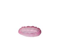 1Pc Chinese Ink Dish Sumi Inkstone Calligraphy Tray for Drawing Glaze Brush Holder Four Treasures of The Study(Pink)
