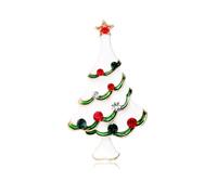 1pc Christmas Brooches Christmas Tree Enamelled Brooches Pins For Women Gifts For New Year