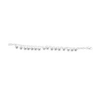 1Pc Christmas Charm Bracelet Delicate Wrist Jewelry for Women Festive Holiday Accessory for Parties and Special Occasions Elegant Design with Bells