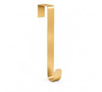 1Pc Christmas Wreath Door Hanger 30cm Gold Metal Over Door Wreath Holder | Fits Doors up to 4.5 cm Thick, Rust-Resistant Metal for Christmas Wreaths, Home, Office and Seasonal Decorations