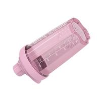 1PC Classic Protein Mixer Shaker Bottle With Twist And Lock Portable Pre Workout Protein Drink Shaker Cup For Mixes Cocktails,Smoothies And Shakes(Pink)