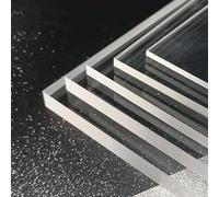 1pc Clear Cast Acrylic Sheet Plate 1mm 2mm 3mm 4mm 5mm 6mm 8mm 10mm 15mm 20mm(20mm)
