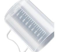 1PC Clear Graduated Measuring Cup with Lid - Large Capacity Reusable Mixing Beaker for Kitchen and Laboratory Use(250ml)