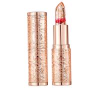 1PC Clear Lipstick that Changes Color, Transferproof Gold Crystal Moisturizing Color Changing Lip Stick for Women, Long Lasting 24 Hours