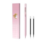 1Pc Clicks Type Gel Inks Pen Quick-Drying Inks Roller Ball Pens Retractable Gels 0.5mm Tip for Classrooms Business Press Type Gel