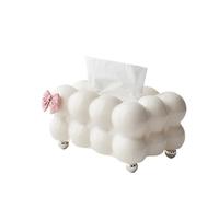 1pc Cloud-Shaped Plastic Tissue Holder Solid Color Creative Paper Boxes Car for Living Room and Bedroom