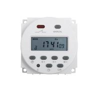 1pc CN101A AC 220V 230V 240V Digital Power Timer weekly 7days Programmable Time Switch Relay 8A TO 16A 10A CN101 mini(12V)