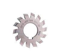 1pc CNC 14.5° Imperial Gear Milling Cutter HSS DP3 4 5 6 7 8 9 10 11 12 14 16 18 20 22 24 Pressure Angle 14 1/2 Degrees NO.1-NO.8(No.4,DP10)