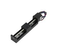 1pc CNC 3D Printer Linear Rail Guide T-type Stepper Motor Actuator 50-200mm Stroke Sliding Table Nema11(Stroke 100mm,2mm pitch)