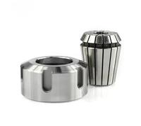 1pc CNC ER OzNut Collet Porca Er8 ER11 ER16 ER20 ER25 ER40 Er32 Um/M/A Nut Sk10 Sk06 Ger16 Ger20 Oz20 Isoer16ms Oz25 Collet Nut(White,ER8-M (M10-0.75))