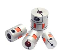 1pc CNC Motor Jaw Shaft Couplers Flexible Spider Plum Shaft Coupling D20 L25 4mm 5mm 6mm 6.35mm 8mm 9mm 10mm Elastic Coupling(4x8)