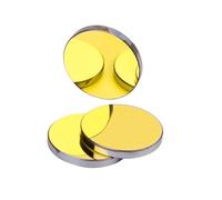 1pc Co2 Laser Si Mirrors Reflective Lens for Cut Machine Gold-Plated Silicon Dia19.05/20/25/30 10.6um 400W(3pcs,25mm)