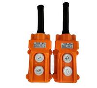 1PC COB61 Waterproof Hoist Push Button Switch Crane Switch COB-61 Pendant Controller(Arrow)