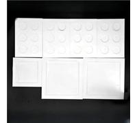 1pc Coin-Type and Pouch-Type Solid-State Electrolyte Curing Mold for Directional Freezing Experiments - PTFE Mold(Coin-Type 9 holes 18mmx1mm)