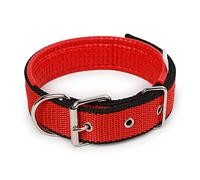 1PC Colored Solid Nylon Dog Collar,tactical Dog Collar For Small Medium Large Dogs Teddy Keji Pitbull Bulldog Beagle large dog collar(BS-0C2,XL 3x60cm)