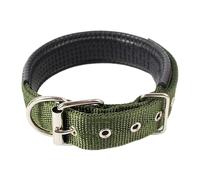 1PC Colored Solid Nylon Dog Collar,tactical Dog Collar For Small Medium Large Dogs Teddy Keji Pitbull Bulldog Beagle large dog collar(BS-002,M 2x50cm)