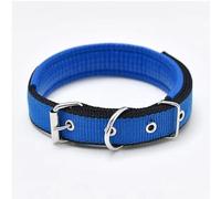 1PC Colored Solid Nylon Dog Collar，tactical Dog Collar For Small Medium Large Dogs Teddy Keji Pitbull Bulldog Beagle large dog collar(CS-01,M 2x50cm)