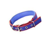 1PC Colored Solid Nylon Dog Collar，tactical Dog Collar For Small Medium Large Dogs Teddy Keji Pitbull Bulldog Beagle large dog collar(CS-002,M 2x50cm)