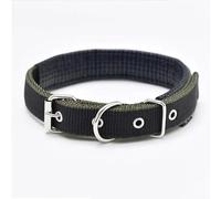 1PC Colored Solid Nylon Dog Collar，tactical Dog Collar For Small Medium Large Dogs Teddy Keji Pitbull Bulldog Beagle large dog collar(BS-01,XL 3x60cm)