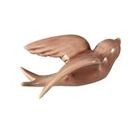 1pc Colorful Ceramic Swallows Wall Mounted Hanging Art Nordic Decorative Birds for Home Decor Unique Indoor Outdoor Wall Decoration Present for Friends