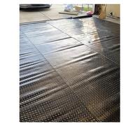 1pc Commercial-Grade Heavy Duty Rubber Parking Mats - 1/8" Thick Garage Floor Protector Mat(150X400cm)