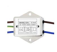 1pc Communication 50 * 50 * 20 Mm Anti-Interference Filter 3A-10A Current Range 50 60Hz Working Frequency Shell Material