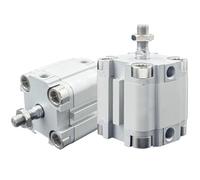 1PC Compact Cylinder ADVU-12-5-P-A/ADVU-16-5-P-A/ADVU-20-5-P-A/ADVU-25-5-P-A/ADVU-32-5-P-A Mechanical Pneumatic Cylinder(ADVU-12,-40-P-A)