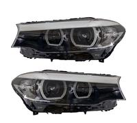 1PC Compatible With BMW G30 Headlight 2018-2020 5 Series G38 LED Headlight High Headlamp 63117214951,63117214952(Left headlight)