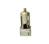 1pc Compressor Air Cleaner Filter AF5000-06 AF5000-10 Manual Drain 3/4" Or 1" Treatment Unit Oil Separator(AF5000-10,Copper)