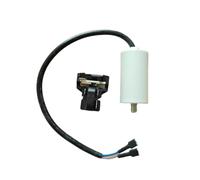 1Pc Compressor Ptc Starter Protector Qp2-15/G Overload Protector Relay/ 3Uf/4Uf/5Uf Capacitor,Compatible For Haier, Refrigerator Accessories(5UF Capacitor)