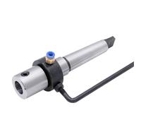 1pc Cone MT2 MT3 MT4 3/4Inch 19.05mm Collet Chuck Magnetic Drill Hollow Drill Bit Holder Adapter for Metal Working(MT2-19.05mm-50,Internal Cooling)