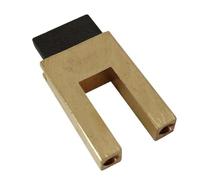 1pc Connection Type Voltage Regulator Carbon Brush, Thick 5/6/7/8/22mm Voltage Stabilizer Brush with Pinhole(6x18x35mm)