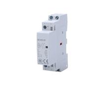 1pc Contactor 220V Contactore Bobina Rele 230V 24V Y Nc Din Rail Household Modular 2No 2Nc 1No 240V 2P 110V Vac Silence Relai(16A,2NO,24V)