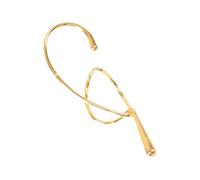 1Pc Contemporary Geometric Ear Cuff for Trendy Women Striking Metal Twist Line Without Piercing Styles Daily Use Metal Ear Cuff