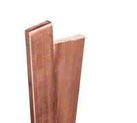 1pc Copper Flat Bar - 500mm Length, 12mm Width, 1-3mm Thickness for Superior Thermal Conductivity and Engineering Applications(3mm)