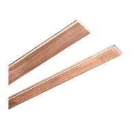 1pc Copper Flat Bar - 500mm Length, 15mm Width, 0.05-1mm Thickness for Electrical and Thermal Applications(0.8mm)