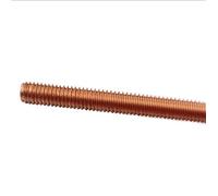 1pc Copper Fully Threaded Metric Bar Studding Rods M4 M5 M6 M8 M10 M12 M16 M18 M20(M18x500mm 1pc)