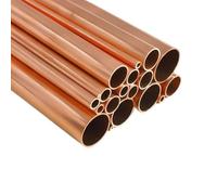 1pc Copper Pipe Wall Thickness 0.5 0.75 1 1.5 2mm OD 3-30mm Length 300 500mm Hollow Straight Round Tubule Cooper Tube Piping(300mm,OD 20 x ID 19mm)
