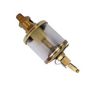 1pc Copper Plating Oil Cup Industrial Lube Oiler Tool, Male Thread Drip Feed Oiler Lubricator(400ML*M16*1.5MM)