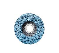 1PC Coral Disc Poly Strip Diamond Grinding Wheel Flap Disc 4/4.5/5 Inch for Angle Grinder Paint Rust Removal Abrasive Cleaning(Blue,100mm)