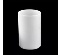 1pc Corundum Alumina Crucible - Laboratory Crucible for High-Temperature Experiments - 35/30/25mm Length Options(10x10mmx0.5)